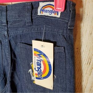 Rare Vintage wrangler dead stock Flared Jeans student fit made in the USA NWT 27